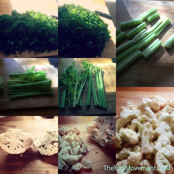 Kale Celery Cauliflour