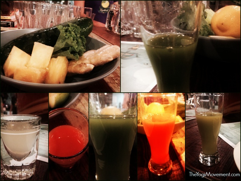 Sampling of juices