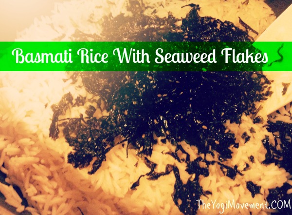Basmati Rice With Seaweed Crumbles