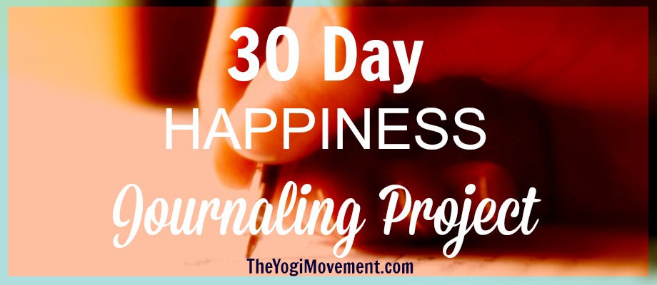 30 Day Journaling Challenge for Increased Happiness!