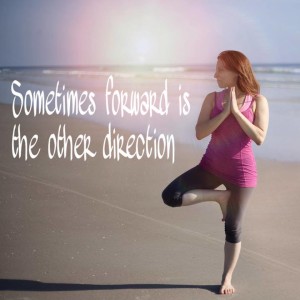 forward is the other direction
