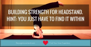 Learn headstand by building strength in your shoulders and back. Watch the video at theyogimovement.com by monica stone