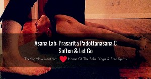 Prasarita Padottanasana D is the perfect balance of strength and softness. The stronger and more control you can contain in your legs and lower body, the more you can release and let go in the upper body. It’s also one of the hardest postures to learn to let go because the release is at the shoulders and behind the heart. This is where we tend to hold a lot of stress, hurt, resistance, and perhaps a little bit of anger. Here's how to do it...