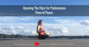 Lotus posture is considered the pose of peace. It's usually associated with meditation, but also has other benefits. Most people have trouble coming into lotus because of tight hips, but I am going to give you some good tips right here!