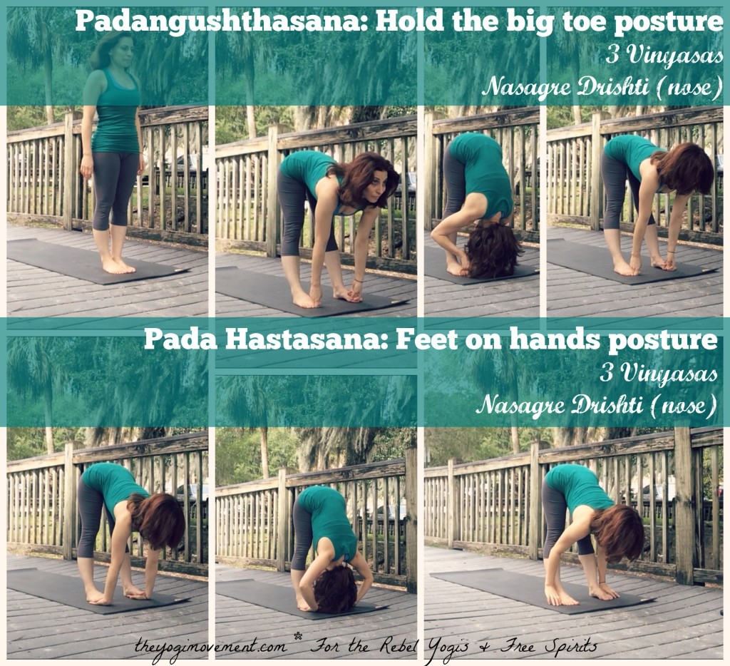 Today's Asana Lab is Standing forward fold. In sanskrit it's Padunghustasana and Pada Hastasana. In this post I talk about the benefits, and how to teaches surrender. I discuss all modifications and how to slowly get to straight legs if you have tight hamstrings! Try it and let me know how it worked for you! xo, Monica (https://theyogimovement.com)